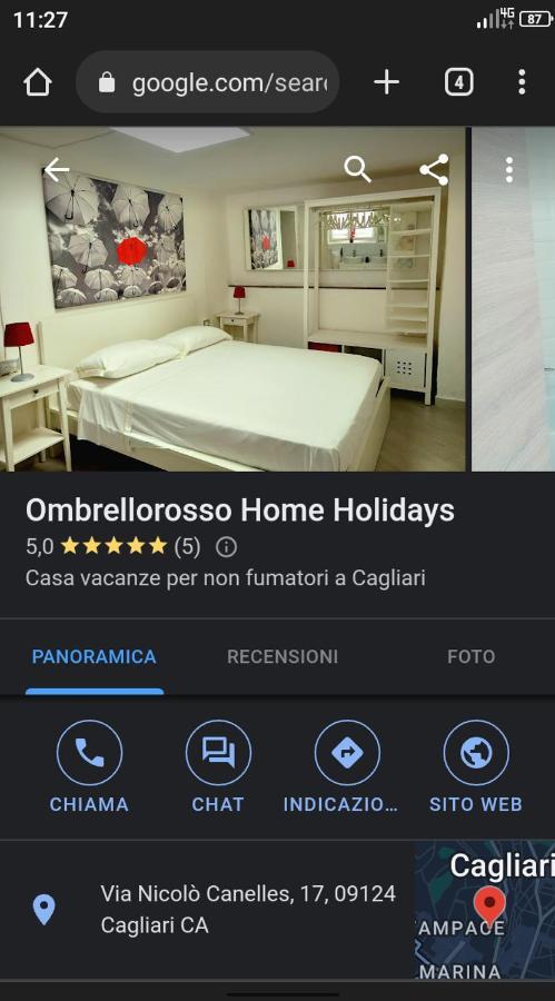 Apartament Ombrellorosso Cagliari Zewnętrze zdjęcie